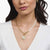 Necklace with chain and beads with two clasps - Thomas Sabo Model: KE2193-445-14