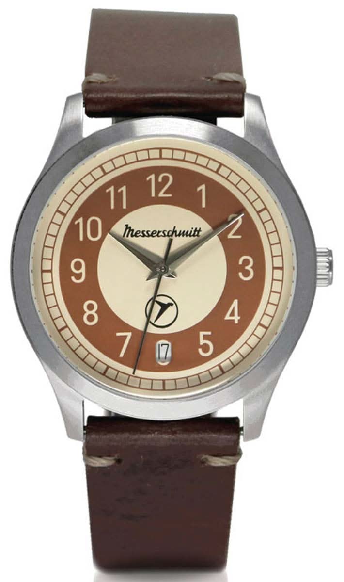 Messerschmitt Kabinenroller KR201-B Unisex Watch • Made in Germany • Retro Design