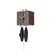 Rombach & Haas DUETT BB33 FV-10 Wall Clock Dark Brown • Mechanical 8-Day Movement • Original Black Forest Cuckoo Clock