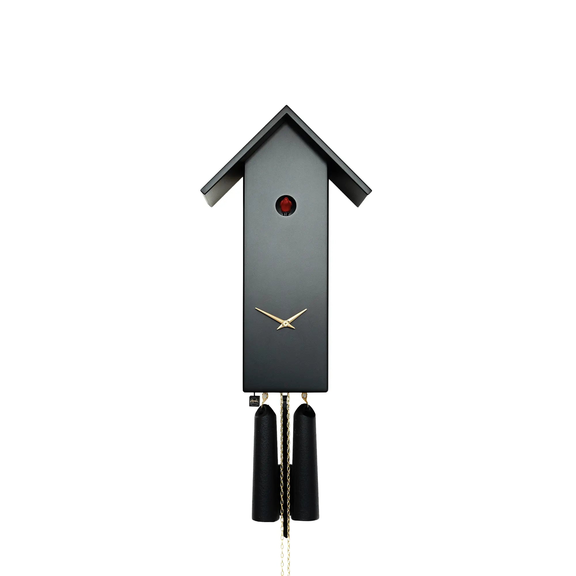 Rombach & Haas Classic SL35-2 Wall Clock Black • Mechanical 8-Day Movement • Original Black Forest Cuckoo Clock