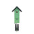 Rombach & Haas Classic SL35-4 Wall Clock Green • Mechanical 8-Day Movement • Hand-Carved Cuckoo