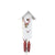 Rombach & Haas Classic SL35 H-1/14/3 Wall Clock White/Gold/Red • Mechanical 8-Day Movement • Original Black Forest Cuckoo Clock
