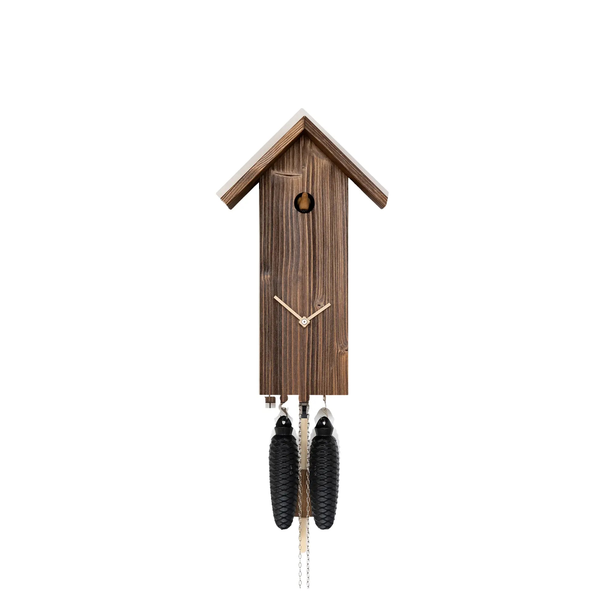 Rombach & Haas Classic SLM3-10 Wall Clock Brown • Mechanical 8-Day Movement • Original Black Forest Cuckoo Clock