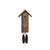Rombach & Haas Classic SLM3-10 Wall Clock Brown • Mechanical 8-Day Movement • Original Black Forest Cuckoo Clock