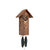 Rombach & Haas CLASSIC SLM3H-10 Wall Clock Natural Wood • Mechanical 8-Day Movement • Original Black Forest Cuckoo Clock