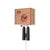 Rombach & Haas BAUHAUS CS34-3 Wall Clock Red • Mechanical 8-Day Movement • Original Black Forest Cuckoo Clock