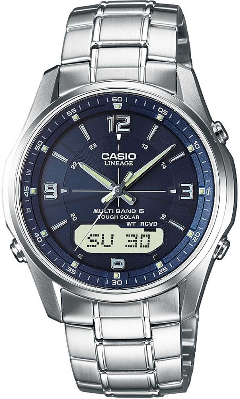 Casio Radio-Controlled LCW-M100DSE-2AER Men's Watch • Tough Solar • Radio Reception
