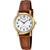 Lorus Classic RRX98GX9 Damen Armbanduhr • Mineralglas • Goldenes Quarzwerk