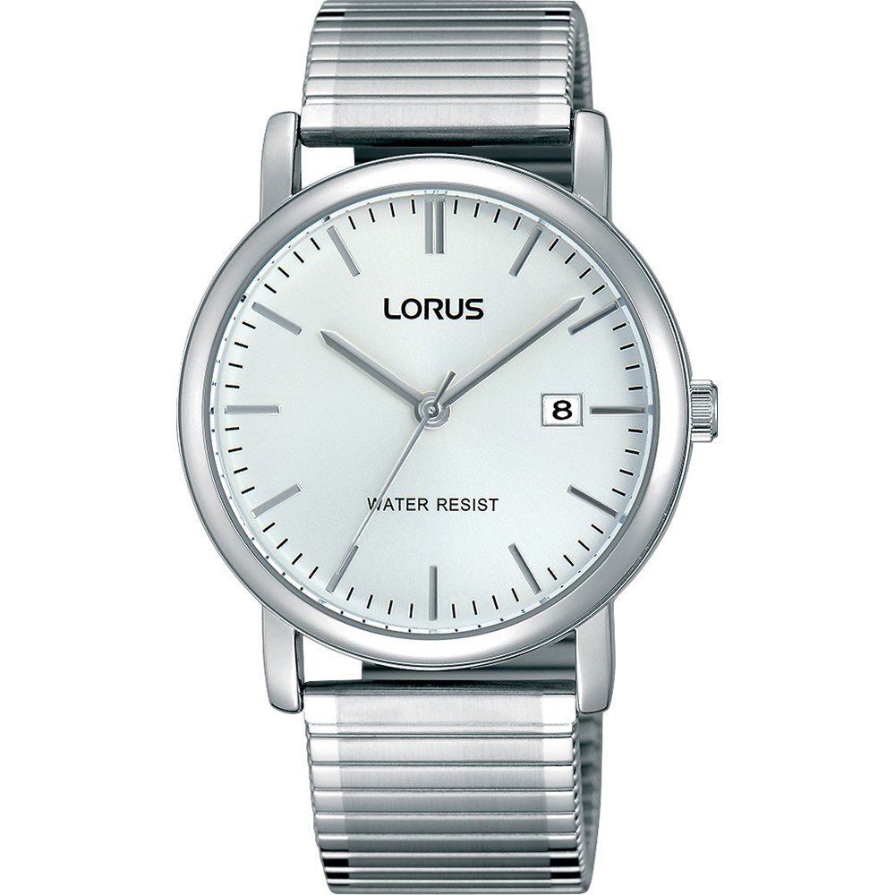 Lorus Classic RG855CX5 Herren Armbanduhr • Mineralglas • Edelstahlarmband