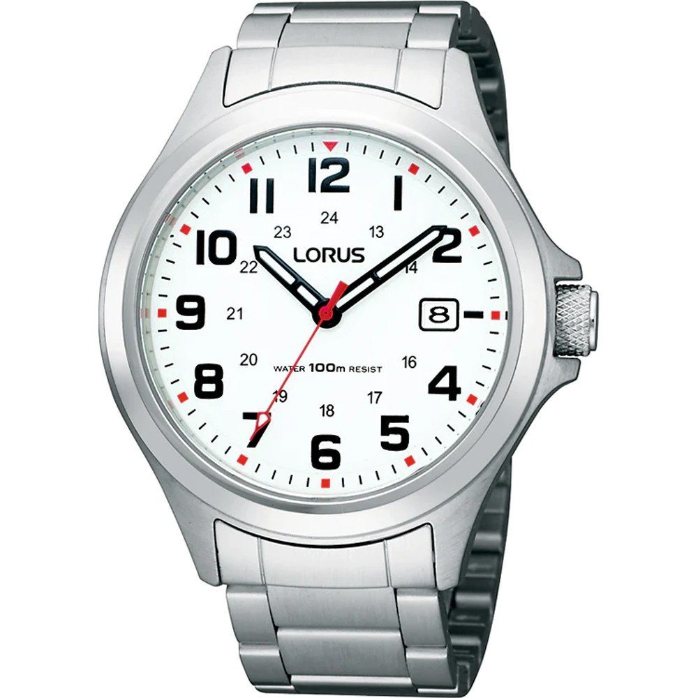 Lorus Classic RXH03IX5 Herren Armbanduhr • Mineralglas • Datumsanzeige