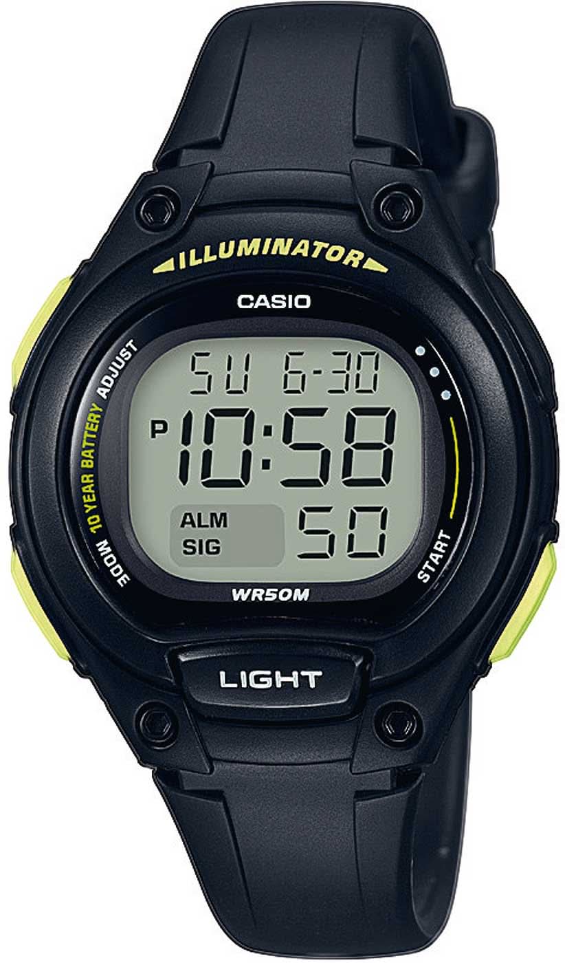 Casio Collection LW-203-1BVEF Watch • LED Light • Stopwatch