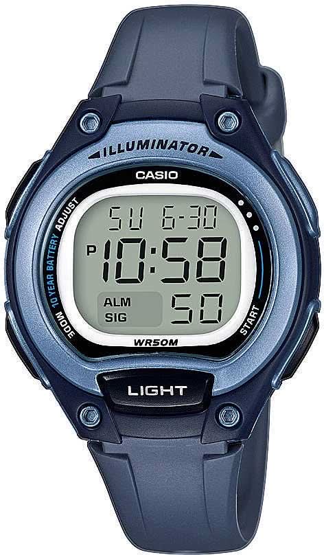 Casio Timeless Collection LW-203-2AVEF Watch • Stopwatch function • Second time zone