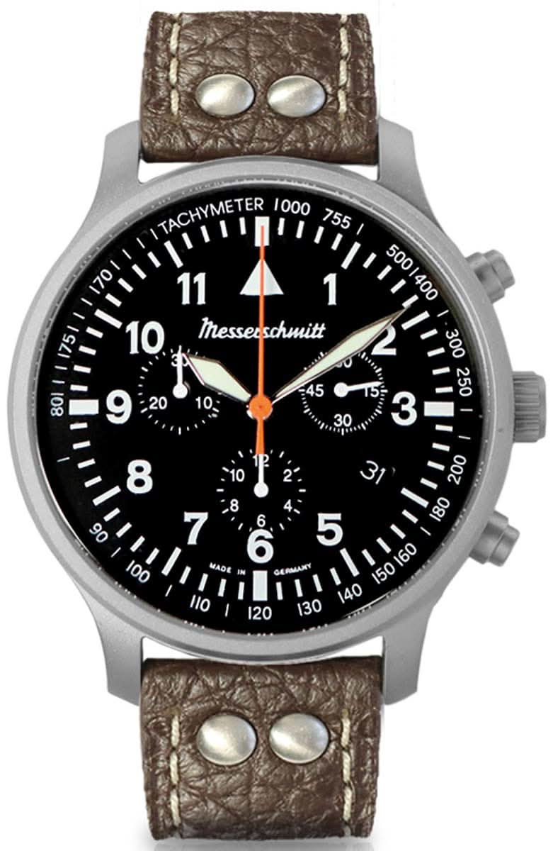 Messerschmitt Flieger ME-3H202 Men's Watch • Made in Germany • Classic Pilot Design