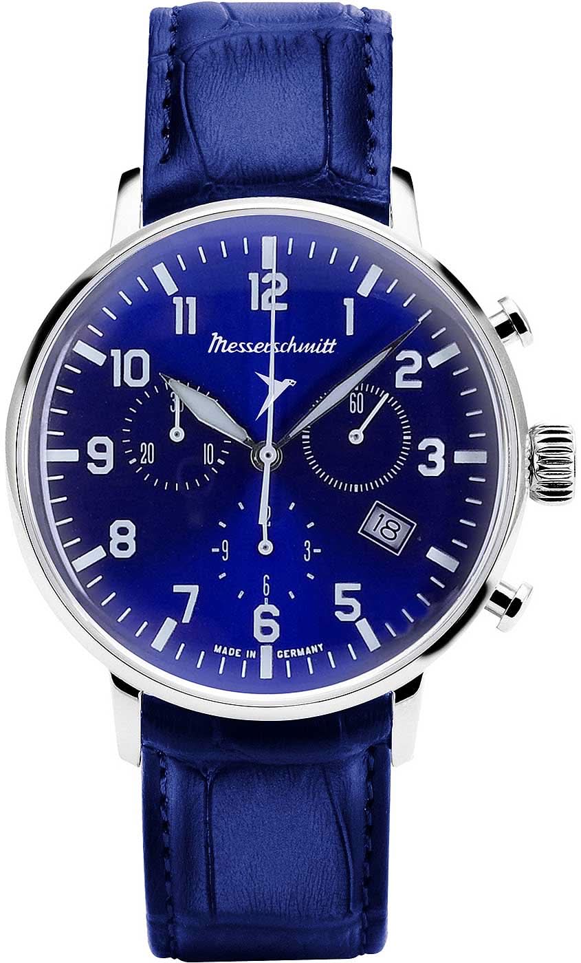 Messerschmitt ME-4H168L Men's Watch • Made in Germany • Chrono
