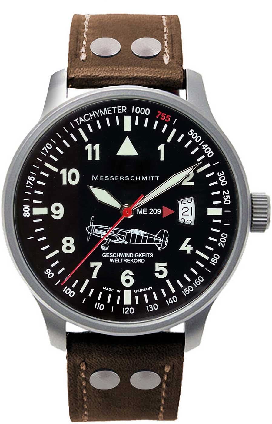 Messerschmitt ME-209 Men's Watch • Made in Germany • Pilot