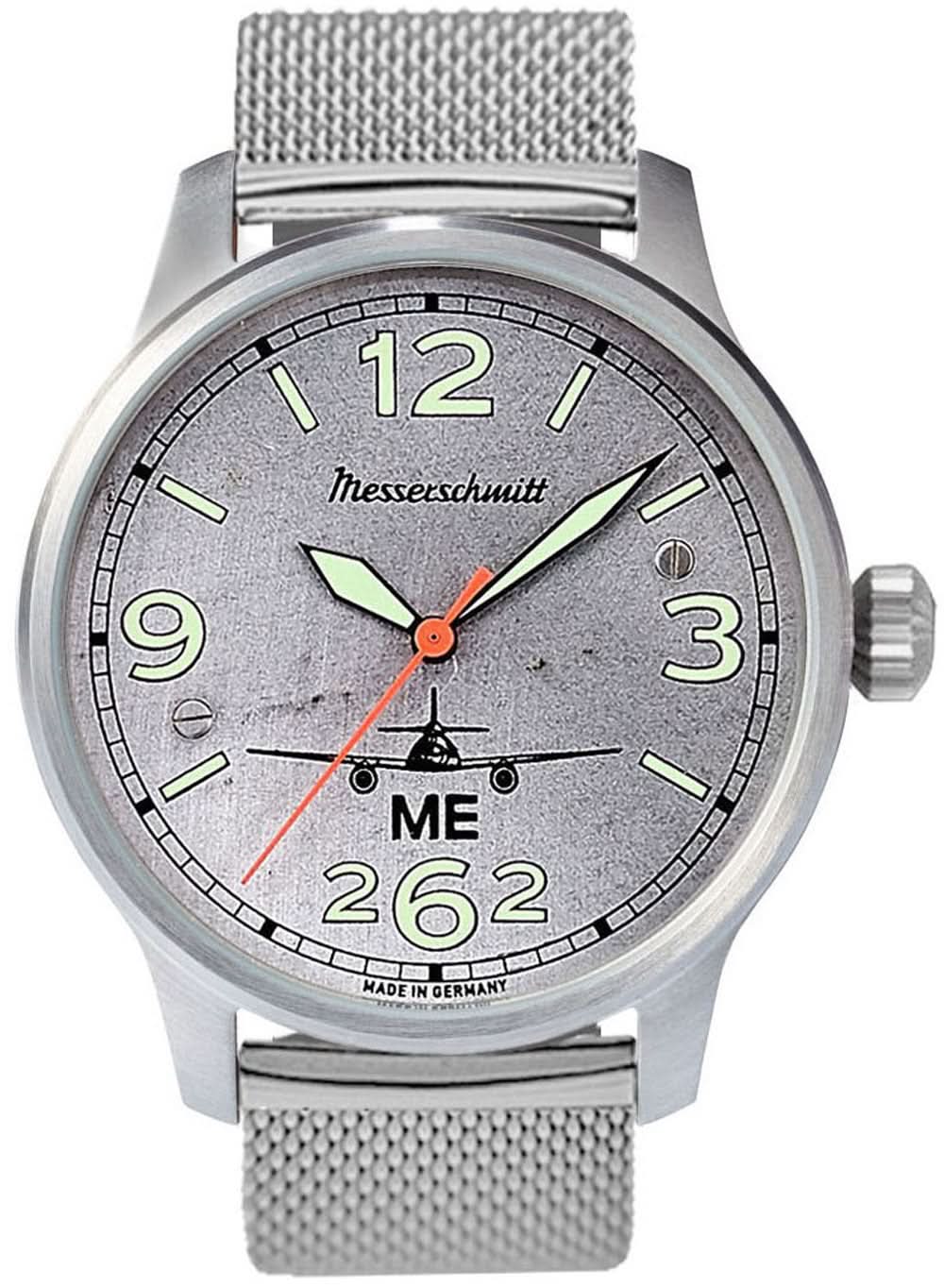 Messerschmitt ME 262 3H262-Vin-LH Men's Watch • Made in Germany • Swiss Movement