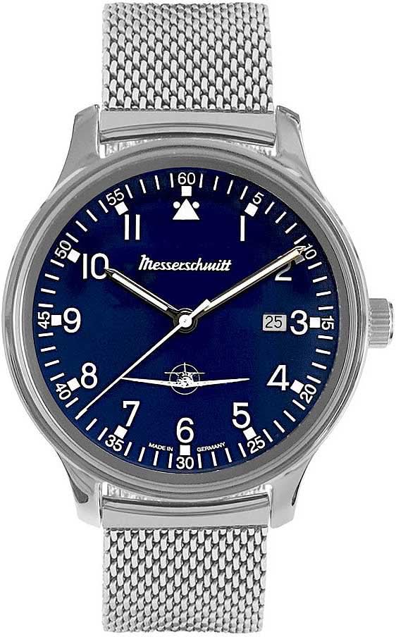 Messerschmitt Me 108 ME42-108M Men's Watch • Made in Germany • Mesh Band