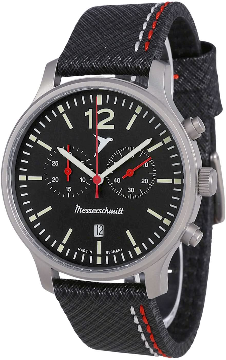 Messerschmitt ME5021-42L Men's Pilot Watch • Made in Germany