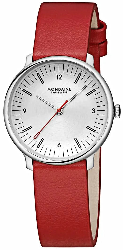 Mondaine Doppio MLE.33110.LCV Women's Watch • SBB Design • Swiss Made