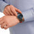 Mondaine Doppio MLE.41240.LGV Men's Watch • Vegan Grape Leather • Swiss Sapphire Crystal