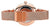 OPS! Mesh MO508 Women's Watch • Rose Gold & Black • Miyota Quartz Movement