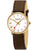Mondaine evo2 MSE.30112.LG Damenuhr Gold • Saphirglas • Schweizer Quarzwerk
