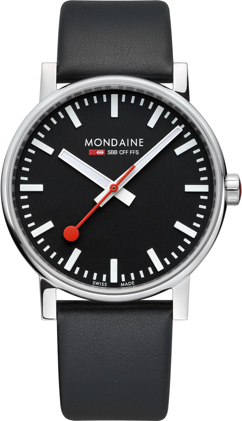 Mondaine evo2 MSE.43120.LB Watch • Swiss Design • Vegan