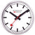 Mondaine Wall Clock 25 cm Ø Aluminum • Wi-Fi Connectivity • Stop2go Function