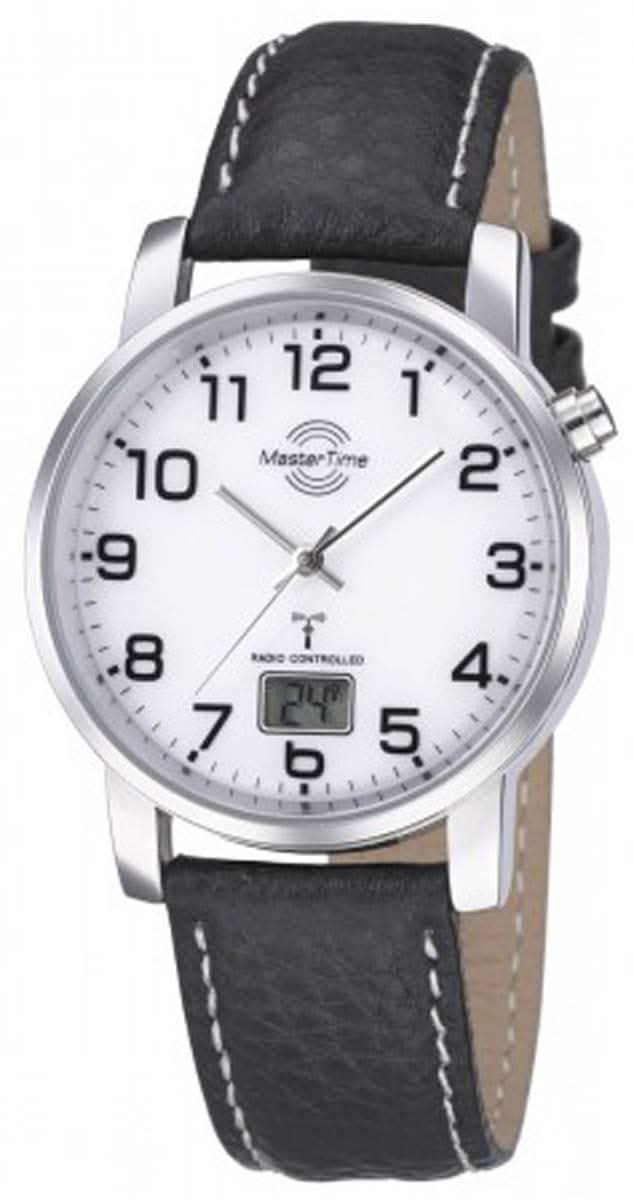 Master Time Basic MTGA-10294-12L Men's Watch • Precise Radio Technology • Best Readability