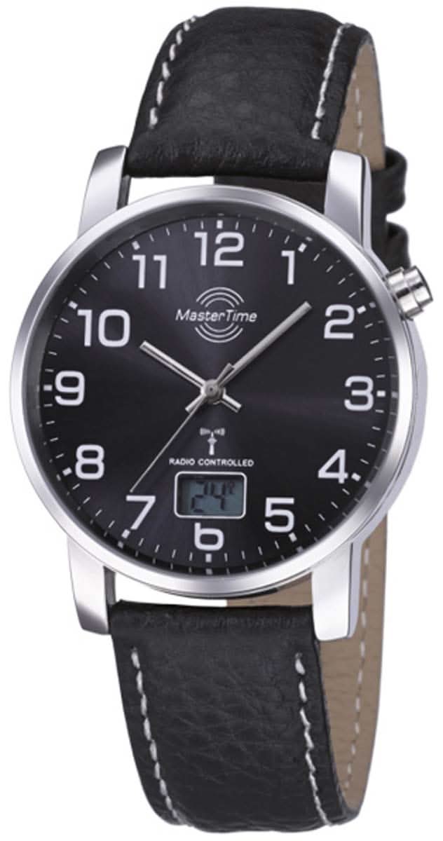 Master Time Basic MTGA-10576-24L Men's Watch • Precise Radio-Controlled Watch