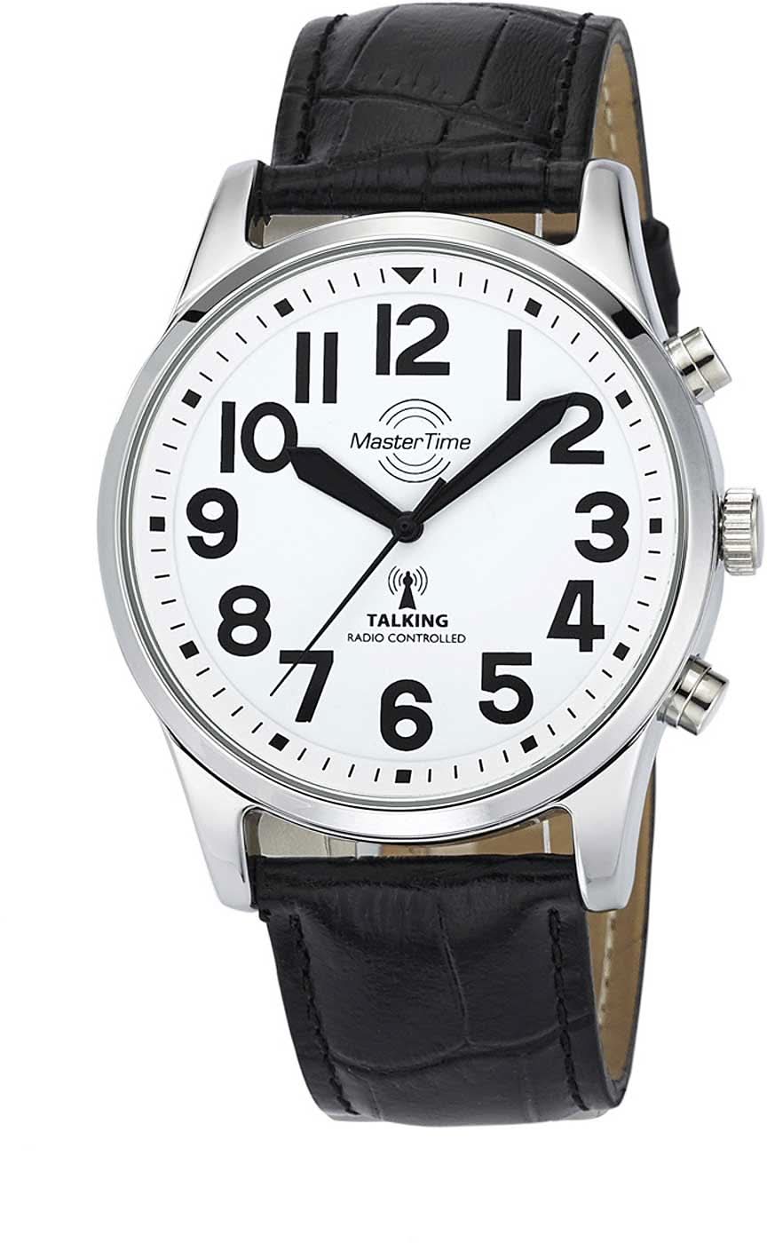 Master Time Talking II MTGA-10690-60L Men's Watch • With Voice Output • Radio-Controlled Precision