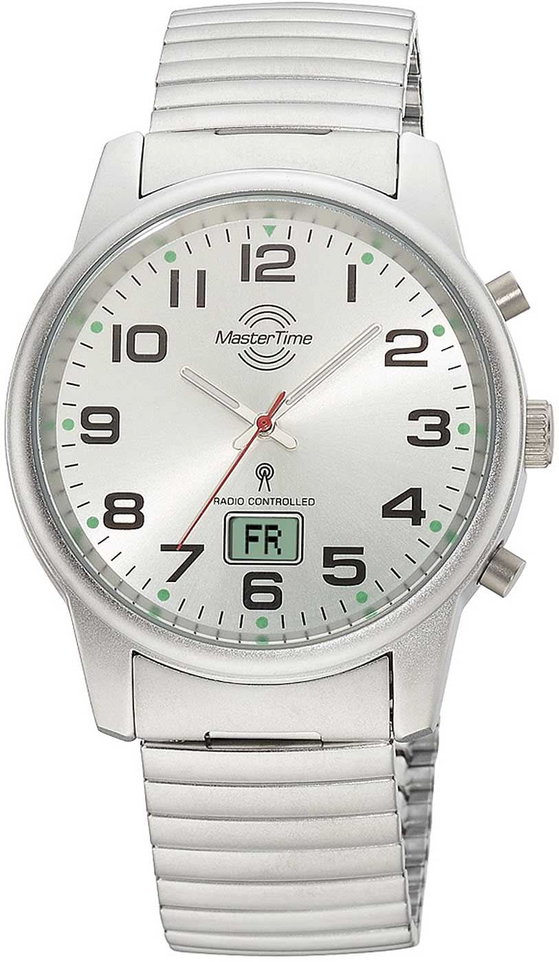 Master Time Funk Basic MTGA-10822-42M Men's Watch • Radio-Controlled Precision • High Readability