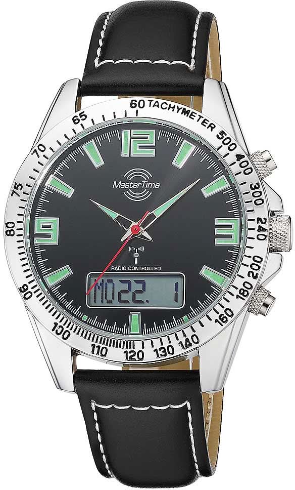 Master Time Specialist Men's Watch MTGA-10873-22L • Precise Radio-Controlled Watch • 5 Bar