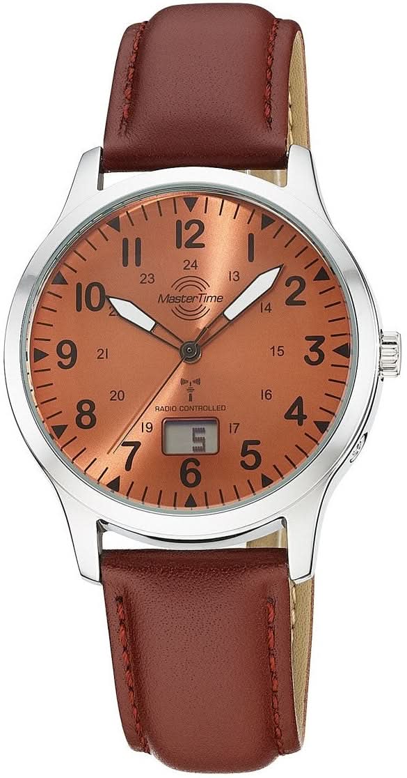Master Time Super Power MTGA-10959-82L Men's Watch • Radio-Controlled Precision • 10-Year Battery