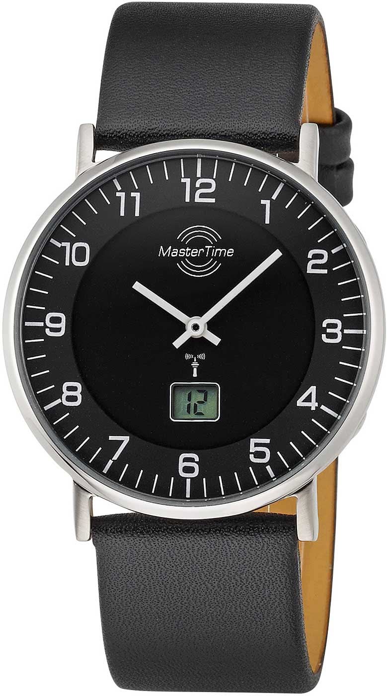 Master Time Advanced Slim Men's Watch MTGS-10560-22L • Radio-Controlled Precision • Slim Design