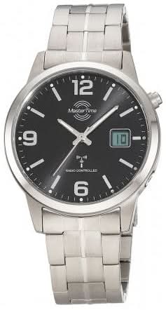 Master Time Expert MTGT-10954-22M Men's Watch • Precise Radio Time • Lightweight Titanium