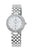 Master Time Lady Line MTLA-10344-14M Damenuhr Silber • Funkuhrwerk • Glassteinbesatz