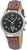 Master Time Super Power MTLA-10762-22L Women's Watch • Radio-Controlled Precision • Brown Leather