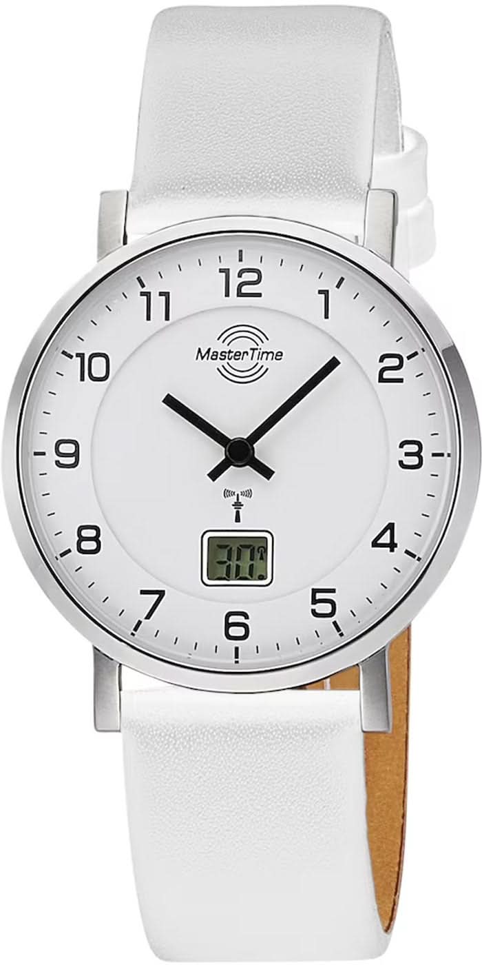 Master Time Advanced MTLA-10805-12L Women's Watch • Radio-Controlled Precision • Clear Readability