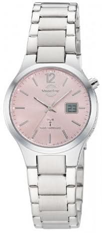 Master Time MTLA-10914-81M Women's Watch • Radio-Controlled Precision • Stainless Steel