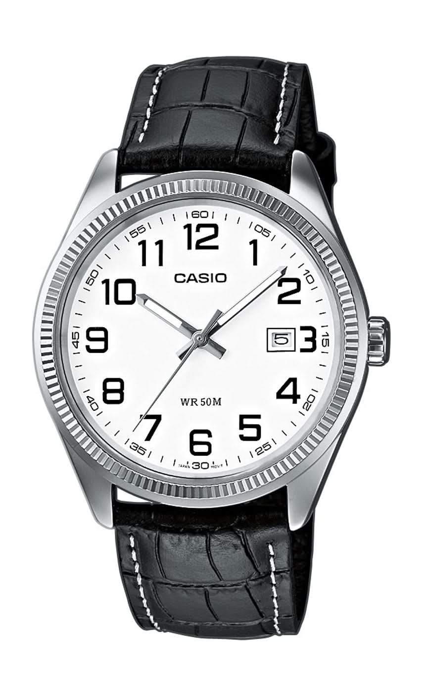 Casio Collection MTP-1302PL-7BVEF Men's Watch • Classic Design • Elegant Leather Strap