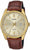 Casio Timeless MTP-1302PGL-9AVEF Men's Watch • Fluted Bezel
