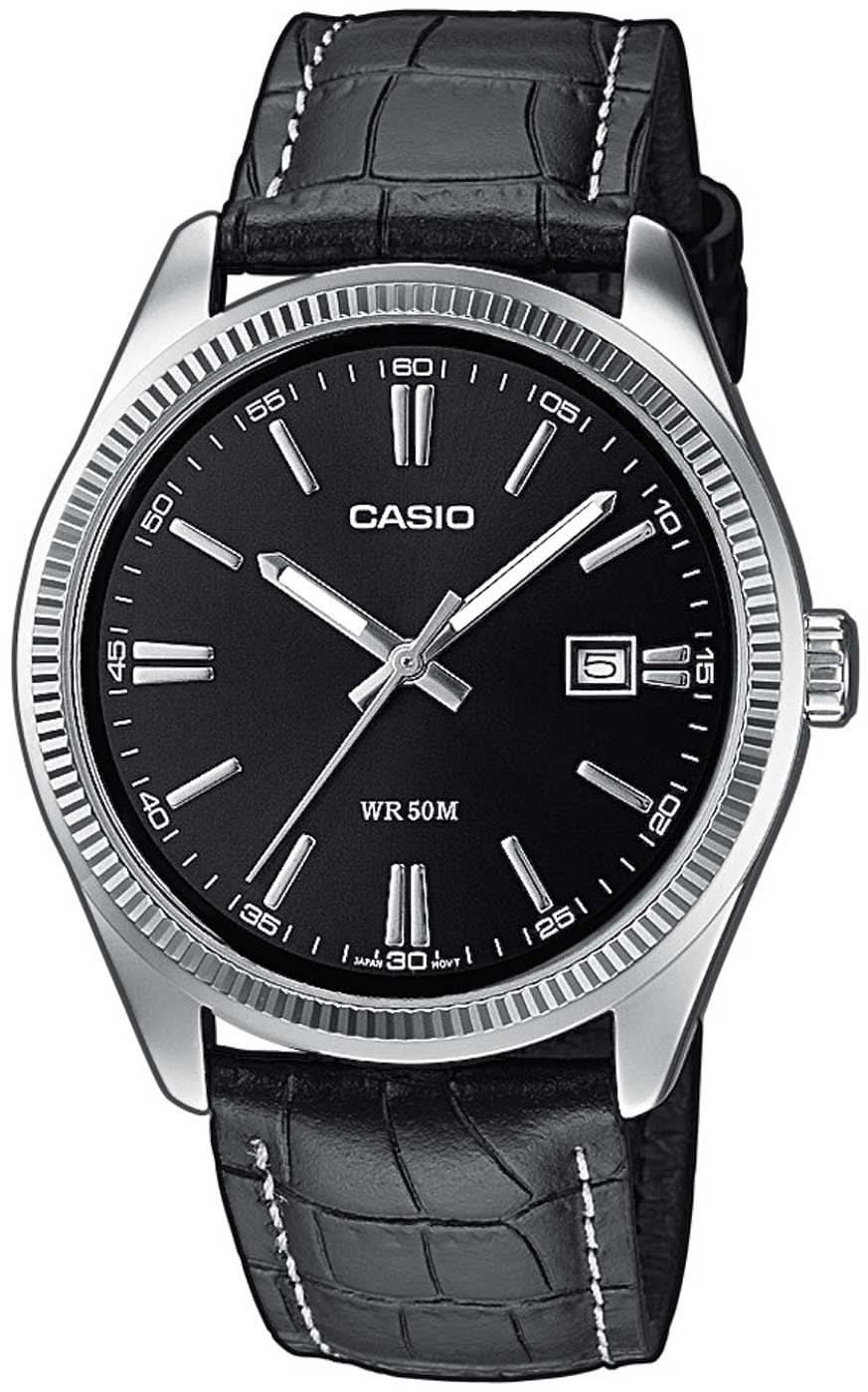Casio Timeless Collection MTP-1302PL-1AVEF Men's Watch • Classic Design • Leather Strap
