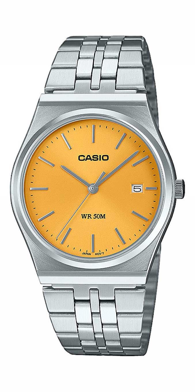 Casio Timeless Collection MTP-B145D-9AVEF Men's Watch • Retro Design • Sunburst Finish