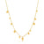 ANIA HAIE N005-01G Necklace with Small Disc Pendants
