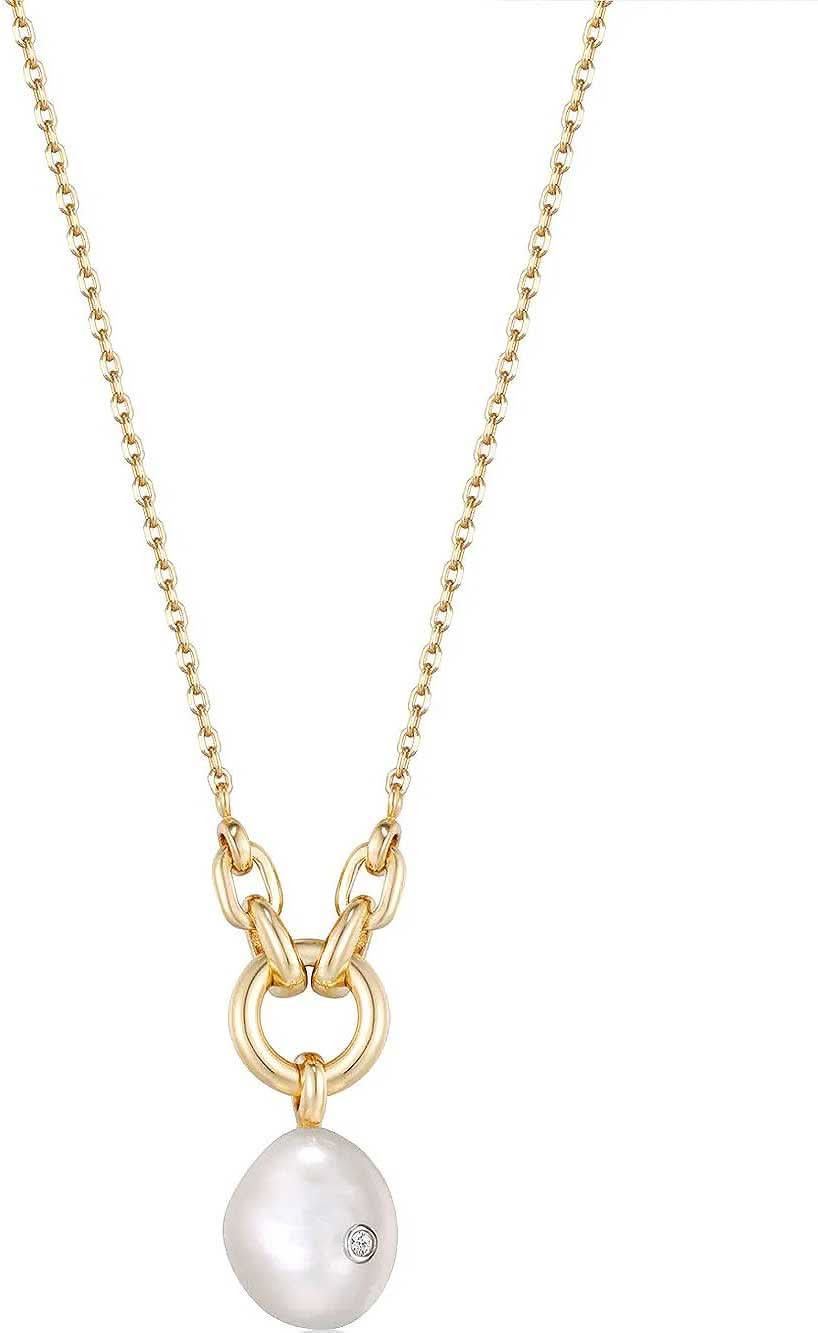 ANIA HAIE N043-03G Necklace with Pearl Pendant