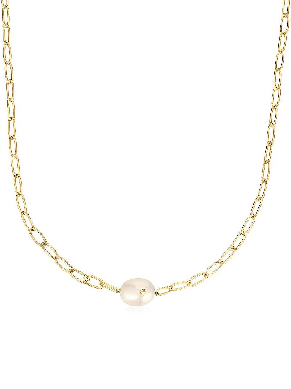 ANIA HAIE N043-05G Necklace with Pearl Pendant