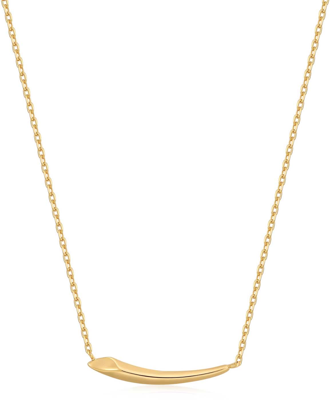 ANIA HAIE N049-01G Necklace with Elongated Pendant