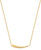 ANIA HAIE N049-01G Necklace with Elongated Pendant