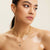ANIA HAIE N049-03G Necklace with Triangular Abalone Stone Pendant